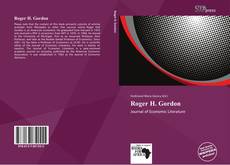 Bookcover of Roger H. Gordon