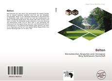 Buchcover von Belten