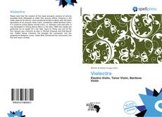 Buchcover von Violectra