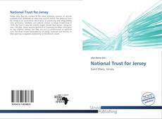 Bookcover of National Trust for Jersey