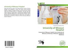 Buchcover von University of Missouri Hospital