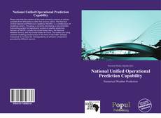 Capa do livro de National Unified Operational Prediction Capability 