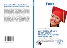 Capa do livro de University of New South Wales Australian National Football Club 