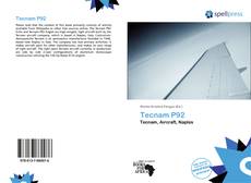 Bookcover of Tecnam P92