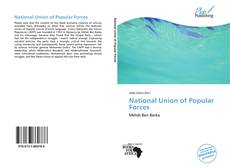Bookcover of National Union of Popular Forces