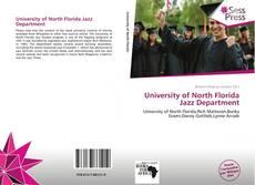 Bookcover of University of North Florida Jazz Department