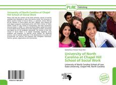 Portada del libro de University of North Carolina at Chapel Hill School of Social Work