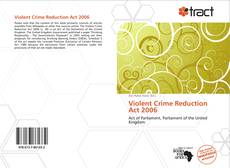 Copertina di Violent Crime Reduction Act 2006