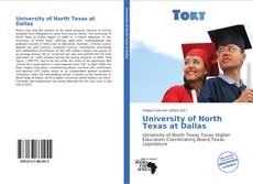 Capa do livro de University of North Texas at Dallas 