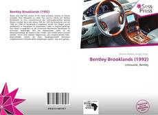 Bookcover of Bentley Brooklands (1992)