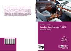 Buchcover von Bentley Brooklands (2007)