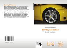 Buchcover von Bentley Mulsanne