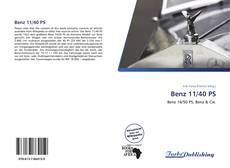 Capa do livro de Benz 11/40 PS 