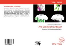 Couverture de Ane Sandaker Kvittingen