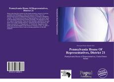 Couverture de Pennsylvania House Of Representatives, District 21