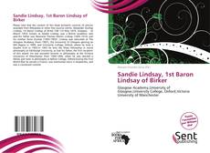 Sandie Lindsay, 1st Baron Lindsay of Birker的封面