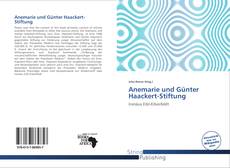 Borítókép a  Anemarie und Günter Haackert-Stiftung - hoz