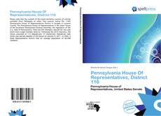 Pennsylvania House Of Representatives, District 116 kitap kapağı