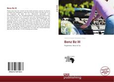 Portada del libro de Benz Bz III