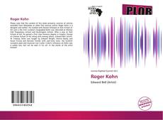 Bookcover of Roger Kohn