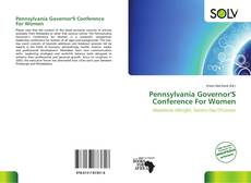 Couverture de Pennsylvania Governor'S Conference For Women