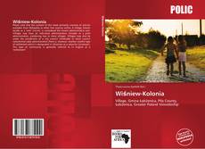 Capa do livro de Wiśniew-Kolonia 