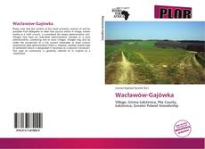 Capa do livro de Wacławów-Gajówka 