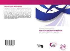 Couverture de Pennsylvania Ministerium