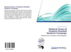 Bookcover of National Union of Students Disabled Students' Campaign