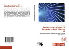 Couverture de Pennsylvania House Of Representatives, District 93