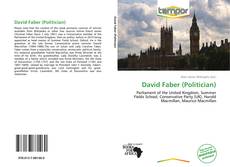 Portada del libro de David Faber (Politician)