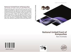 Bookcover of National United Front of Kampuchea