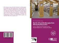 Portada del libro de Berlin-Brandenburgisches Wirtschaftsarchiv
