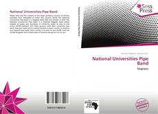 Portada del libro de National Universities Pipe Band