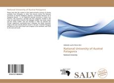 Capa do livro de National University of Austral Patagonia 