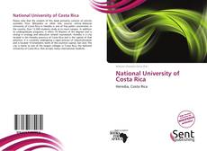 Capa do livro de National University of Costa Rica 