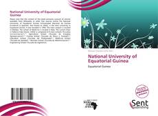 Buchcover von National University of Equatorial Guinea