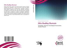 Buchcover von Otis Dudley Duncan