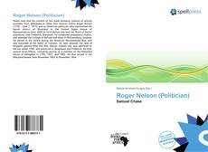 Bookcover of Roger Nelson (Politician)