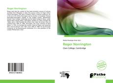 Bookcover of Roger Norrington