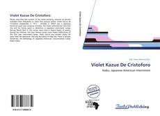 Copertina di Violet Kazue De Cristoforo