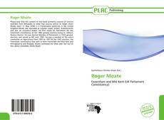 Bookcover of Roger Moate