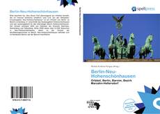 Bookcover of Berlin-Neu-Hohenschönhausen