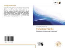 Violet Line Piranha kitap kapağı