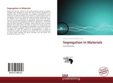 Bookcover of Segregation in Materials