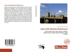 Capa do livro de John Hill (British Politician) 