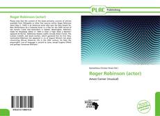 Capa do livro de Roger Robinson (actor) 