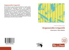 Couverture de Angewandte Linguistik