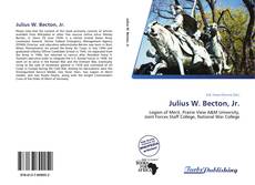 Capa do livro de Julius W. Becton, Jr. 