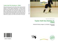 Portada del libro de Taylor Hall (Ice Hockey b. 1964)